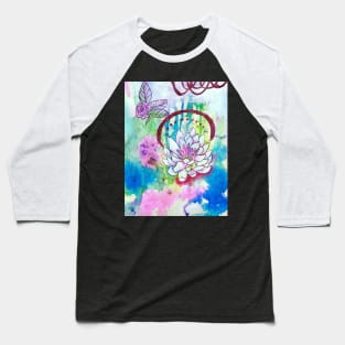 Lotus Dreams Baseball T-Shirt